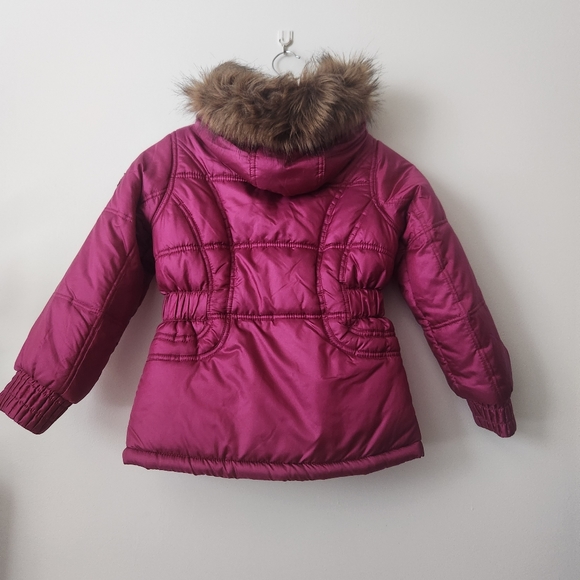 PROTECTION SYSTEM Kids Girls Winter Snow Jacket Size 7/8 - Picture 5 of 6